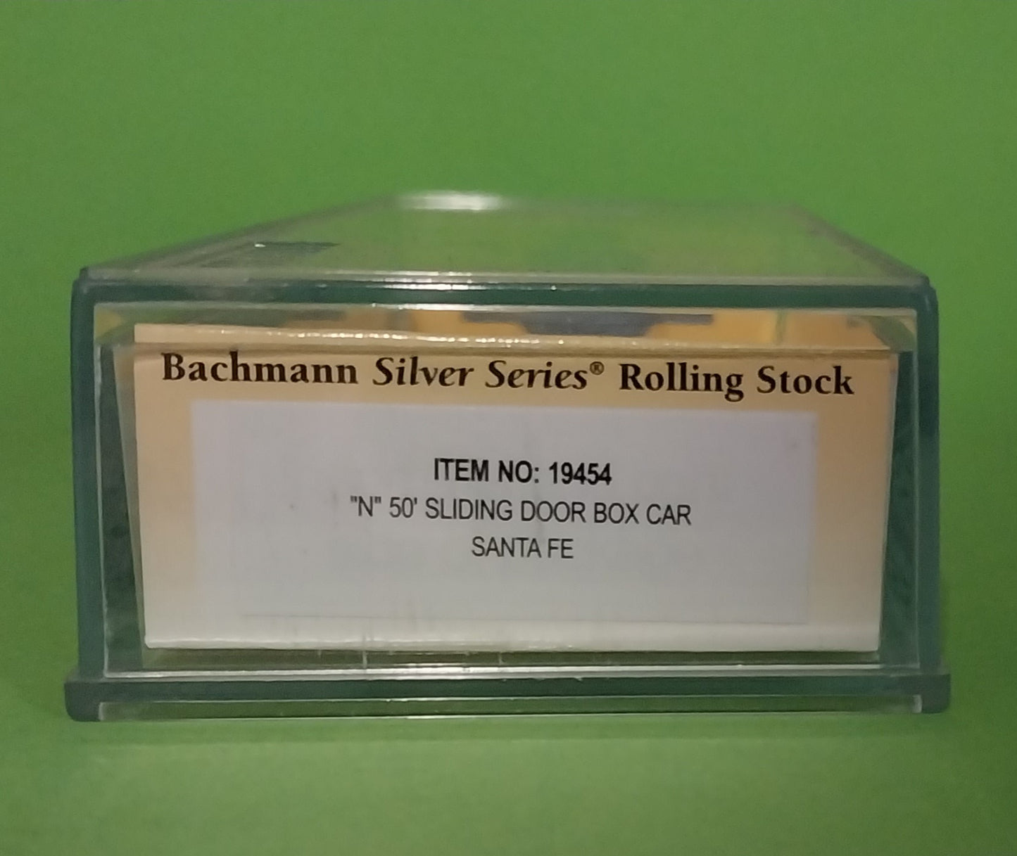 Bachmann N Scale Box car Item 19454 Santa Fe