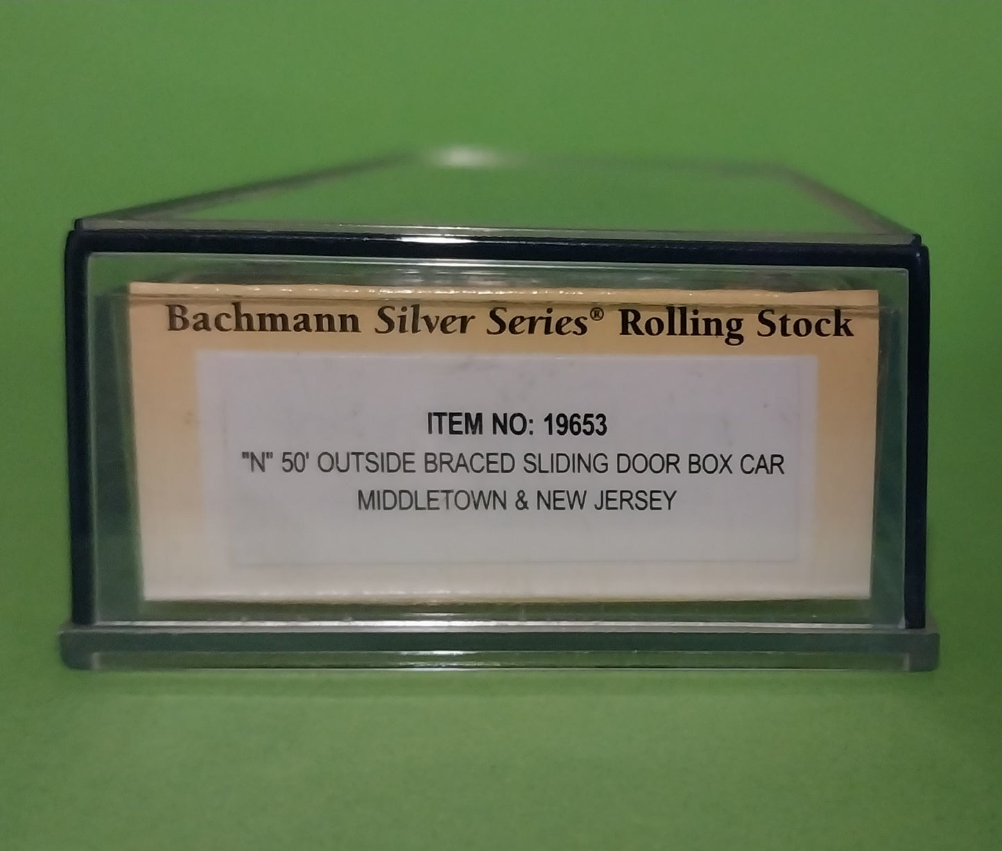 Bachmann N Scale Box car Item 19653 a