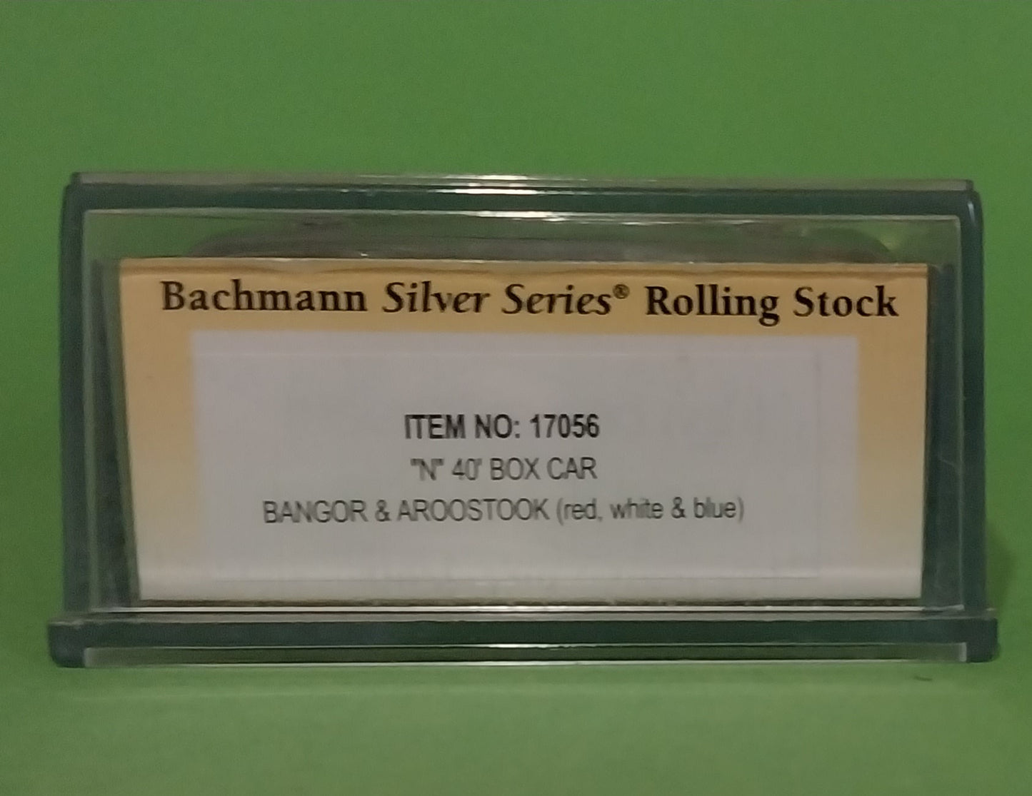 Bachmann N Scale Box car Item 17056