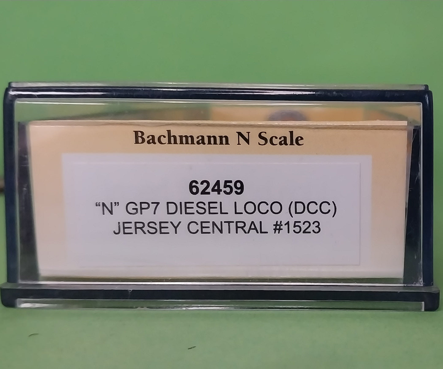 Bachmann GP7 Diesel locomotive Jersey Central N scale