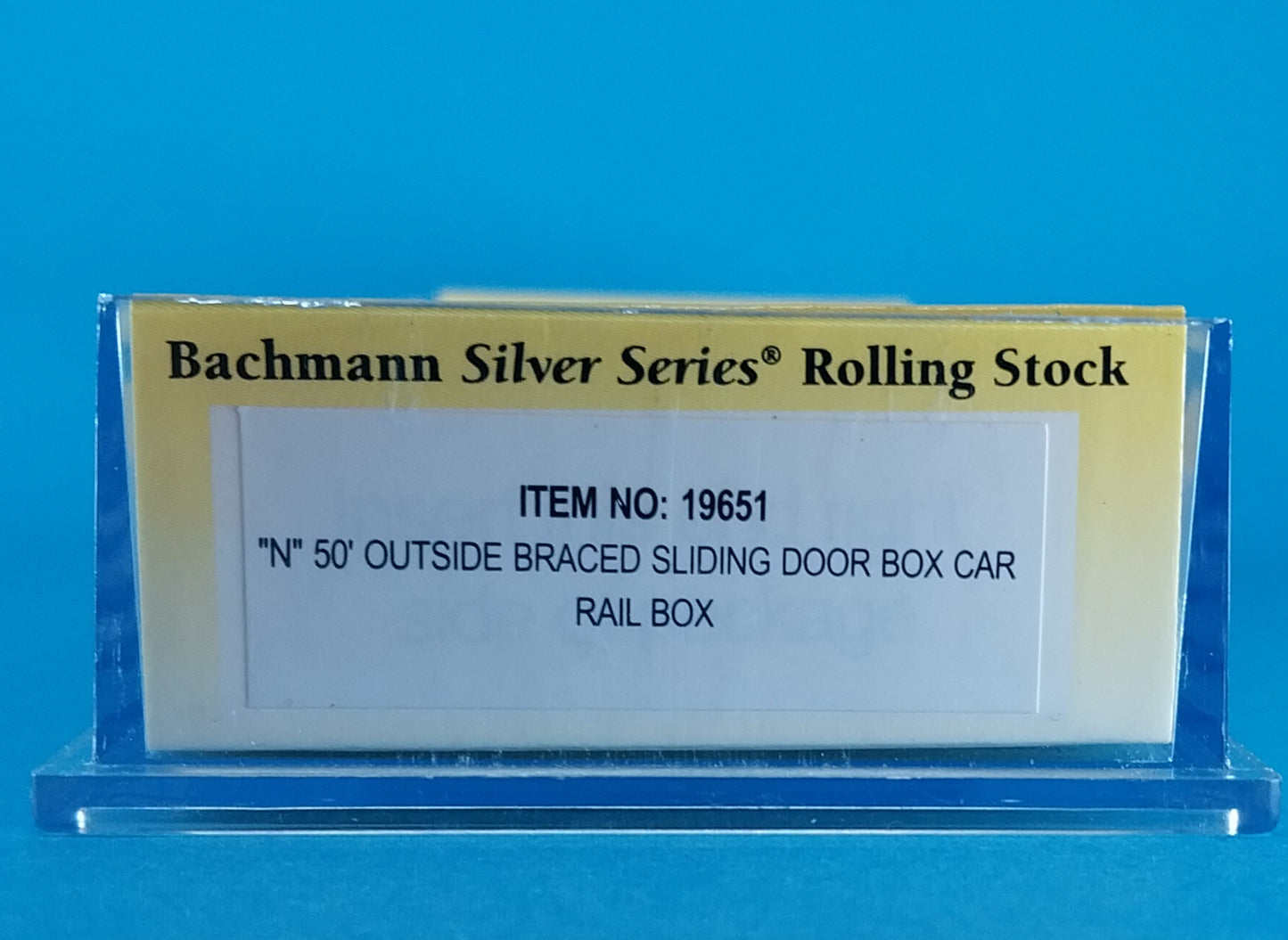 Bachmann N Scale Box car Item 19651