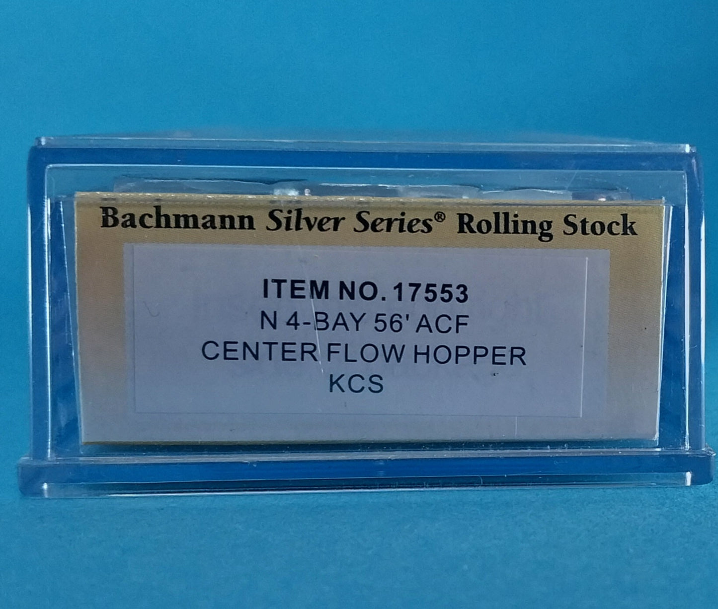 Bachmann N Scale Center Flow Hopper Item 17553 a